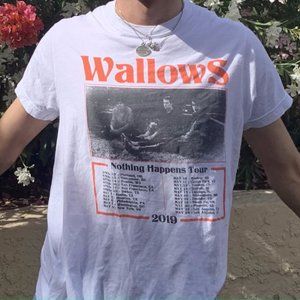 Wallows 2019 Nothing Happens Tour T-Shirt